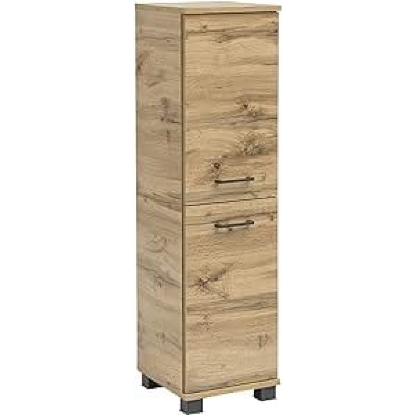 Schildmeyer Nora Highboard 144980 Ozols lauku mājas dekors 30,3 x 32,6 x 117 cm (P x D x A)