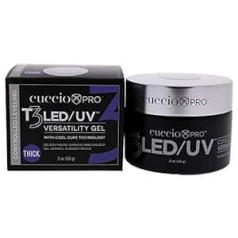 Cuccio Pro — T3 LED/UV pašizlīdzinošs gēls — rozā — 56 g / 2 unces