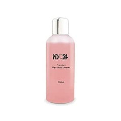 Nd24 Naildesign Nail Premium Cleaner - Spīdīgs nagu tīrīšanas līdzeklis - Studijas kvalitāte - Ražots Vācijā - 500 ml