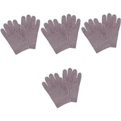 Ipetboom 4 Pairs Nighttime Mitrining Gloves Miega cimdi Gēla cimdi Roku maska Cimdi Losjoni Kopšanas cimdi Roku kopšanas Cimdi Spa kopšanas piederumi Aksesuāri