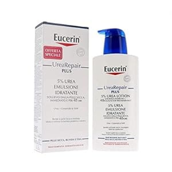 Eucerin Urea Repair Plus Увлажняющая эмульсия 5% мочевины, 400 мл