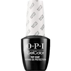 OPI gēla krāsas nagu želeja — matēta virskārta, 1 iepakojums (1 x 15 ml)