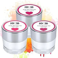 ‎Nd24 Naildesign ND24 NailDesign Premium Bundle It Factor Коллекция гелей Soak Off Высокопигментированный высокопигментированный УФ-гель-лак со светодиодной подсвет