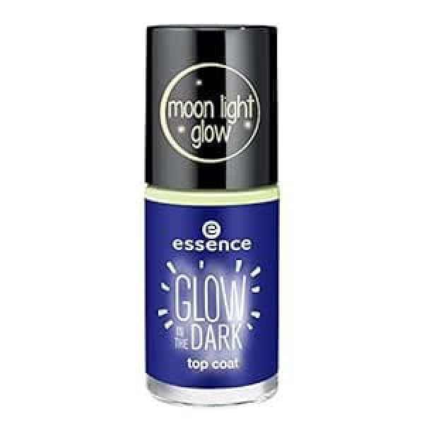 Essence Cosmetics essence - Top Coat - glow in the dark top coat - girl on the moon