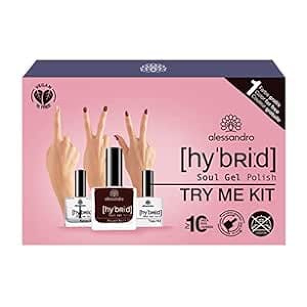 Alessandro Hybrid Paint Try Me Set Rouge Black