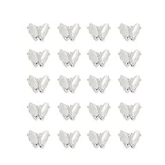 ‎Lamphle Nagu rotaslietas ar plašu pielietojumu Rostfreie Legierung Shining Butterfly Nail Art Decorations Aksesuāri sievietēm 10 5 gab.