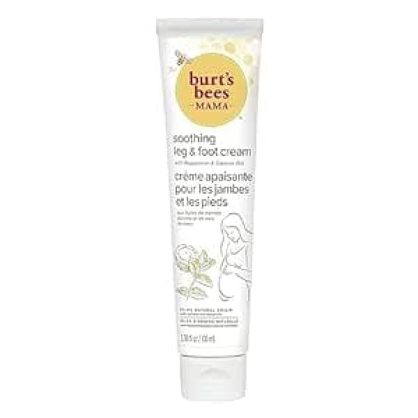 Burt's Bees Mama Bee leg and foot cream, with peppermint oil, 95 ml tube