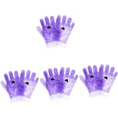 Beaupretty 4 Pairs Hand Wax Set Foot Wax Set Set Wrap Cover Cover Wax Warming Cover Mitrinoši cimdi DIY Wax Therapy Roku pēdu kopšanas rīki Barojošs Gels