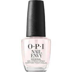 OPI Nail Envy Pink to Envy — nagu cietinātājs ar kalciju vājiem un trausliem nagiem — atsevišķi kā kopšanai vai kā nagu laka pasteļrozā krāsā