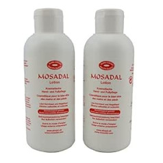 Mosadal Lotion 500ml – Натуральная косметика Не содержит ПЭГ и парфюмерии Удаляет роговицу и кутикулу Косметический уход за руками и ногами