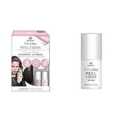 Alessandro Striplac Peel or Soak Starter Kit — идеальный французский маникюр за 15 минут и Striplac Peel or Soak Top Coat — светодиодное верхнее покрытие для идеального гля