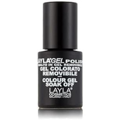 Layla Cosmetics Laylagel lakas krāsa, koraļļu līcis, 1 iepakojums (1 x 0,01 L)