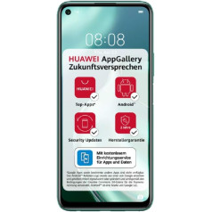 HUAWEI P40 Lite 5G divu SIM kartu viedtālruņu komplekts (16,51 cm / 6,5 collas), 128 GB ROM, 6 GB RAM, Android 10.0 AOSP bez Google Play veikala un EMUI 10.1.1, Crush Green