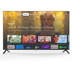 CHIQ TV L40QG7V, 40 collu televizors, viedtelevizors, Full HD, Google TV, Google asistents, iebūvēta Chromecast ierīce, HDR, Dolby Audio, trīskāršs uztvērējs (DVB-T2/S2/C), divjoslu WiFi/HDMI/USB/ CI+, 2023. gads