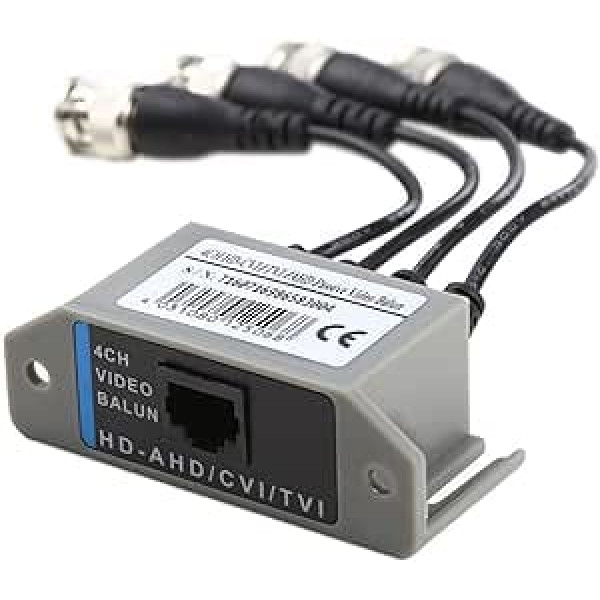 UHPPOTE 4CH HD Passiv Video Balun raiduztvērējs BNC zu UTP RJ45 CCTV Über Twisted Pairs