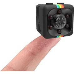 Mini kamera SQ11 kamera HD videokamera SQ8 SQ9 jauninājums Nachtsicht Mini Cam 1080 P sporta mini DV balss video ierakstītājs (Schwarz)