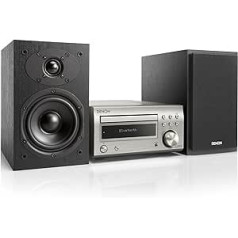 Marantz DM 41 DAB Kompakts HiFi-System ar 2X 30W Ausgangsleistung Premium-Silber/schwarz