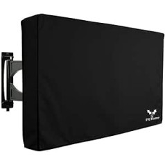 Mehomei Outdoor TV vāciņš, laikapstākļiem izturīgs universāls ekrāna aizsargs, 36–38 collu melns