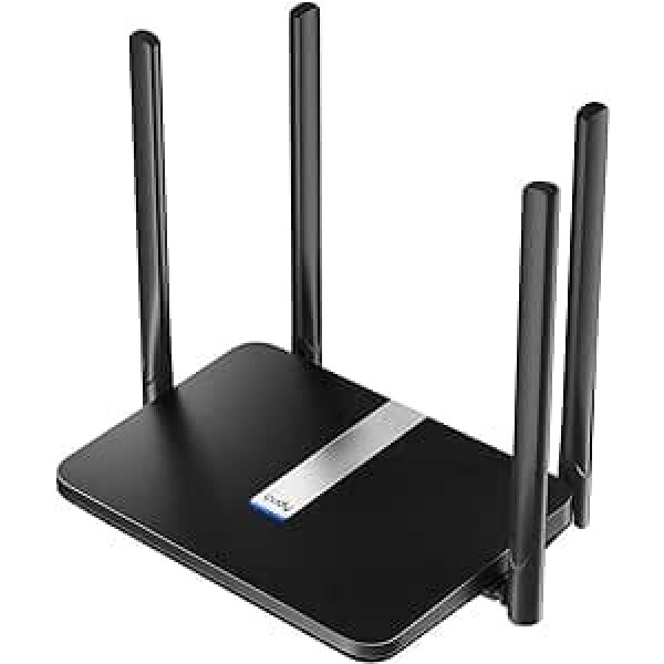 Cudy AC 1200Mbit/s WLAN 4G LTE tīkla maršrutētājs, 150 Mbit/s LTE lejupielāde, WLAN 1200Mbit/s, LAN/WAN ports, FDD un TDD, DDNS, VPN, SIM Plug and Play, LT500