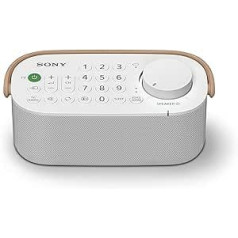 Sony SRS-LSR200 portatīvais TV radio skaļrunis, balts