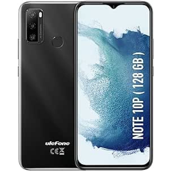 Ulefone viedtālrunis 4G, Note 10P 128GB + 3GB RAM 6,52