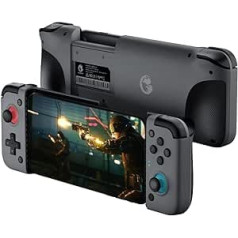 GameSir X2 mobilais Bluetooth spēļu kontrolieris, Bluetooth 4.2 spēļu kontrolieris ir piemērots Android un iOS mobilajiem tālruņiem, atbalsta Stadia spēļu platformas, Nvidia GeForce Now un Vortex