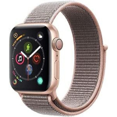 Apple Watch Series 4 40 mm (GPS) — Aluminiumgehäuse Gold Sandrosa Sport Loop (Generalüberholt)