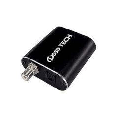 DSD TECH SH-AU01B USB uz optisko audio adapteris Atbalsta USB uz TOSLINK koaksiālo un 3,5 mm ligzdu