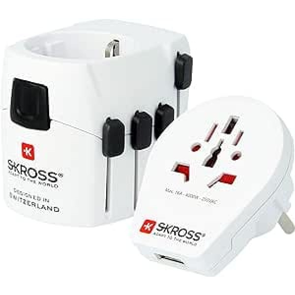 SKROSS World Travel Adapter Pro World un USB 7A