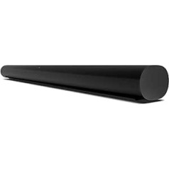 Sonos Arc Soundbar — eleganta augstākās kvalitātes skaņas josla, kas paredzēta iespaidīgai kino skaņas joslai, melnai