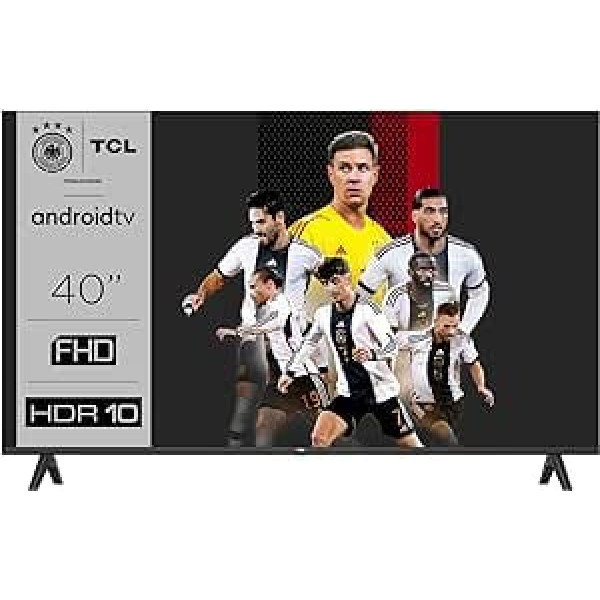 TCL 40 collu FHD HDR televizors Atbalsts Android TV Smart TV 40S5401A