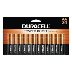 Duracell — CopperTop AA sārma baterija — langlebige Allzweck-Doppel-A-Batterie für Haushalt und Geschäft — 24 Stück