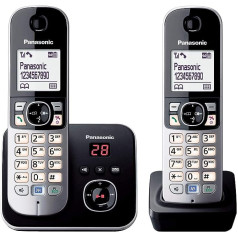 Panasonic KX-TG6824GA DECT Cordless Phone with Answering Machine