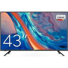 Cello C4320DVBDE 43 collu (109 cm pa diagonāli) Full HD LED televizors 2021. gada modelis, melns