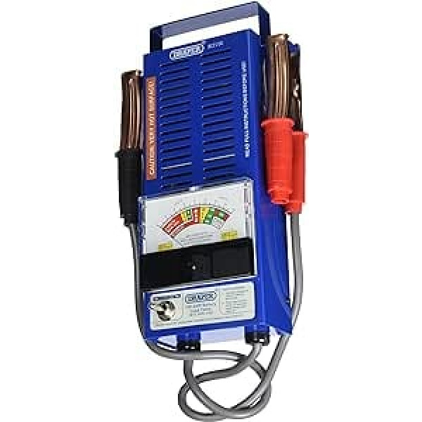 Draper 53090 Batterietester 100 A, zils