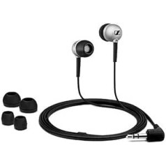 Sennheiser CX 300 II Precīzijas ausīs ievietojamas austiņas 1,2 m kabeļa garums 3,5 mm ligzdas spraudnis Carry Case ausu adaptera komplekts S/M/L