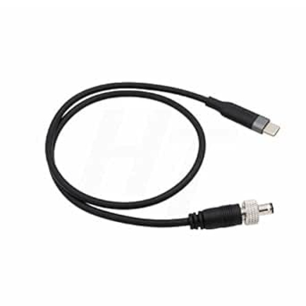 HangTon 12V PD QC USB C, lai bloķētu līdzstrāvas barošanas kabeli Atomos Ninja V SmallHD 702 skārienjutīgām video ierīcēm PIX-E7 monitoram (50 cm)