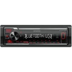 Kenwood KMM-BT209 | Bluetooth / MP3 / USB / Short Body | Auto radio