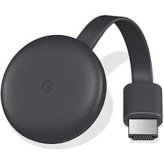 Google Chromecast HD Android straumēšanas zibatmiņa — straumēšana ieslēgta