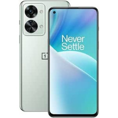 OnePlus Nord 2T 5G — 8 GB RAM 128 GB bez SIM kartes viedtālrunis ar 50 MP AI trīskāršu kameru un 80 W Supervooc ātro uzlādi