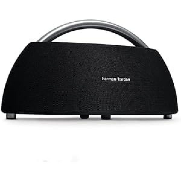 Harman/Kardon Go + Play portatīvais stereo skaļrunis 100 W melns — pārnēsājams skaļrunis (2,0 kanāli, 2 cm, 9 cm, 100 W, 50–20 000 Hz, 80 Db)