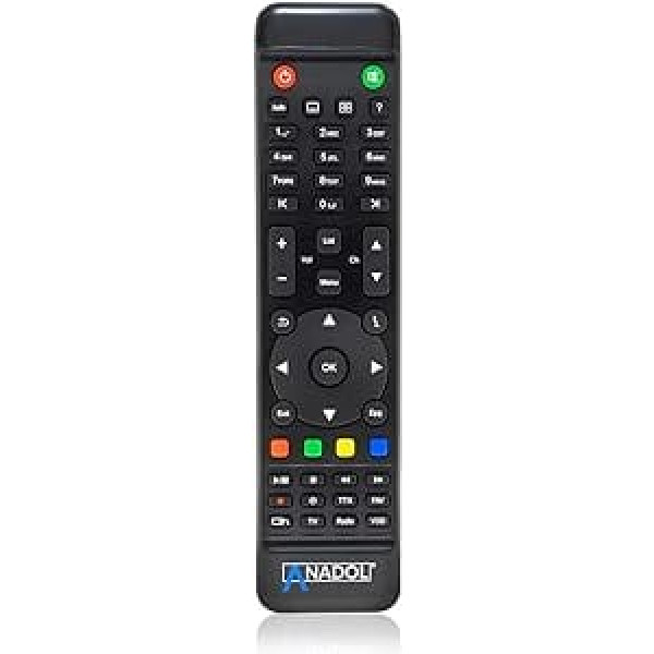 Anadol Multibox 4K UHD oriģinālā tālvadības pults — piemērota arī Maxytec Multibox, AX HD60, Mutant HD60