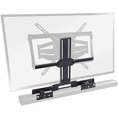 SANUS TV Mount for Sonos Arc Soundbar, Height and Depth Adjustable for Dolby Atmos, Universal Compatible with Sanus and Other TV Mounts, Easy Mount, OSSATM