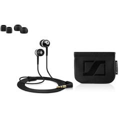 Sennheiser CX 300 II Precīzijas ausīs ievietojamas austiņas 1,2 m kabeļa garums 3,5 mm ligzdas spraudnis Carry Case ausu adaptera komplekts S/M/L