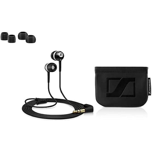 Sennheiser CX 300 II Precīzijas ausīs ievietojamas austiņas 1,2 m kabeļa garums 3,5 mm ligzdas spraudnis Carry Case ausu adaptera komplekts S/M/L