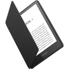 Amazon Kindle Paperwhite-Lederhülle | Geeignet für die 11. Generation (2021), Schwarz