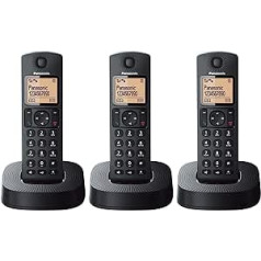 Panasonic kx-tgc313spb Telefons Kabelgebundene ISDN schwarz