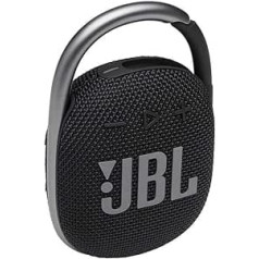 JBL CLIP 4 Bluetooth skaļrunis — ūdensizturīgs, pārnēsājams mūzikas kastītis ar praktisku karabīni — līdz pat 10 stundām bezvadu mūzikas straumēšanas.