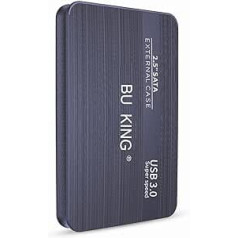 BU KING Mirco USB 3.0 ārējais cietais disks 500 GB ārējais cietais disks USB atmiņas ierīce PS4, TV kaste darbvirsmas zibatmiņa violeta