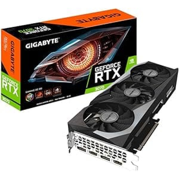 Gigabyte GeForce RTX 3070 GAMING OC 8GB V2 LHR grafikas karte